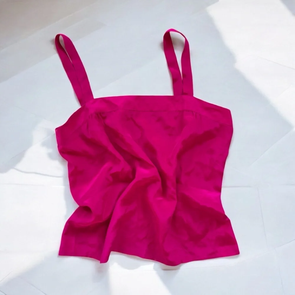 vintage silk tank - Picture 2 of 4